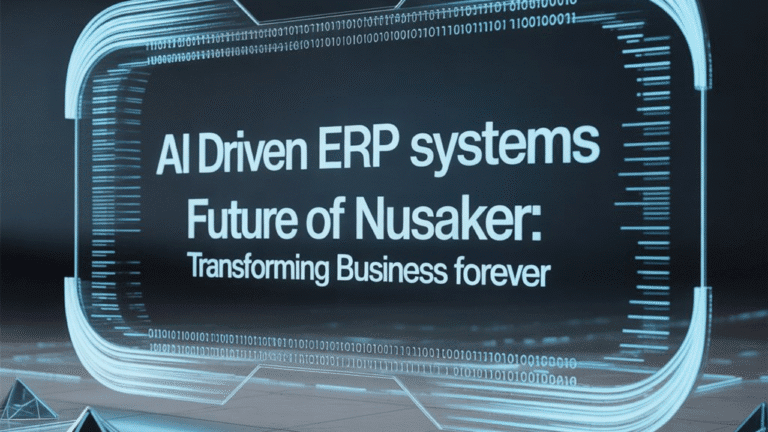 AI Driven ERP Systems Future of Nusaker: Transforming Business Forever