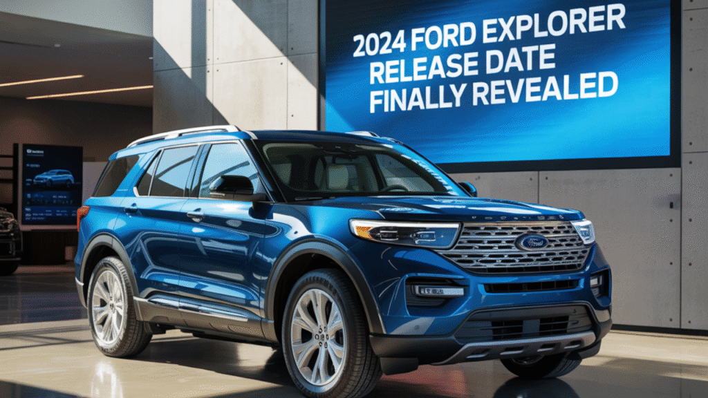 2024 Ford Explorer Release Date Finally Revealed Shocking