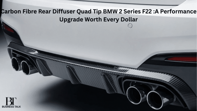 Carbon Fibre Rear Diffuser Quad Tip BMW 2 Series F22 :A Performance Upgrade Worth Every Dollar