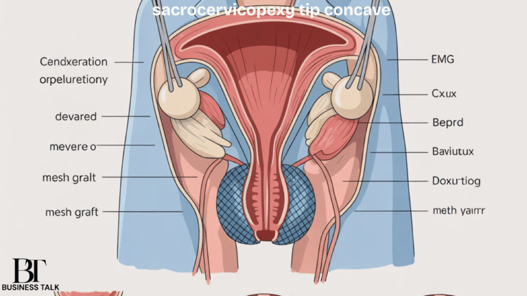 Sacrocervicopexy Tip Concave: Elevating Apical Prolapse Repair Outcomes