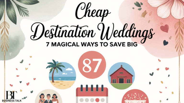 Cheap Destination Weddings: 7 Magical Ways to Save Big
