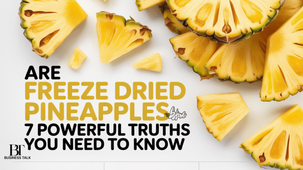 Are Freeze Dried Pineapples Healthy: 7 Powerful Truths You Need to Know