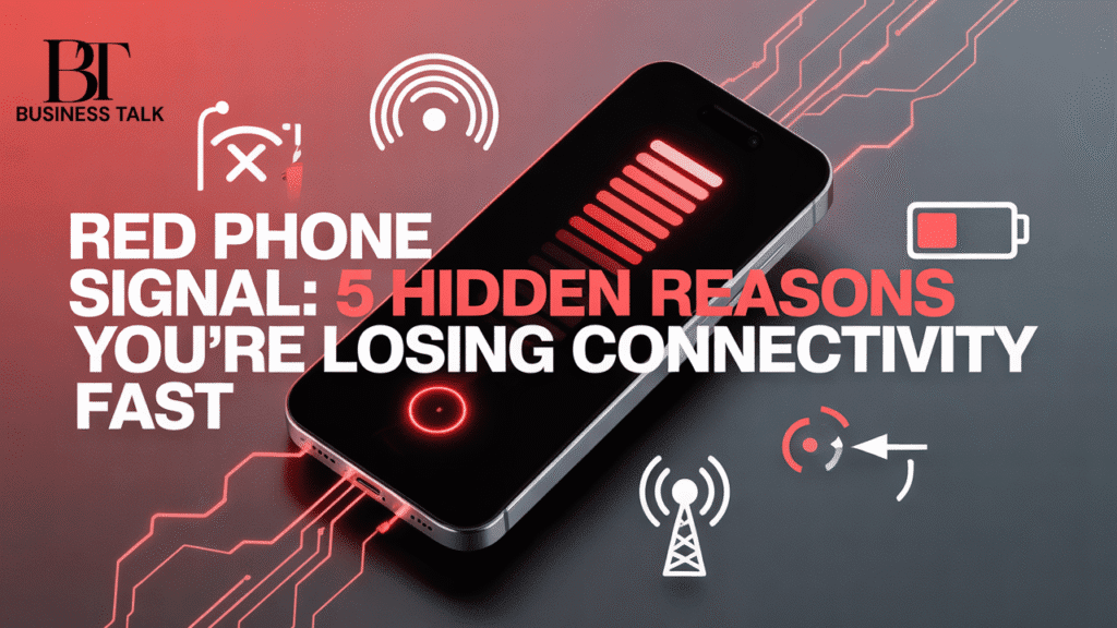 Red Phone Signal: 5 Hidden Reasons You’re Losing Connectivity Fast