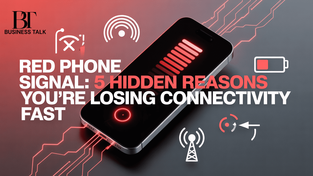Red Phone Signal: 5 Hidden Reasons You’re Losing Connectivity Fast