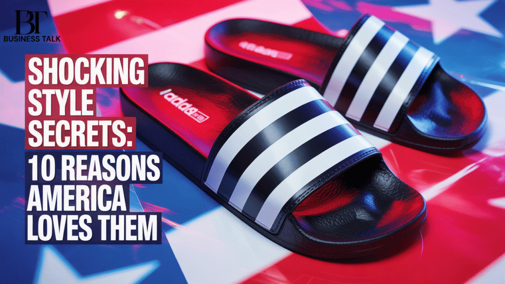 adidas slides Shocking Style Secrets: 10 Reasons America Loves Them