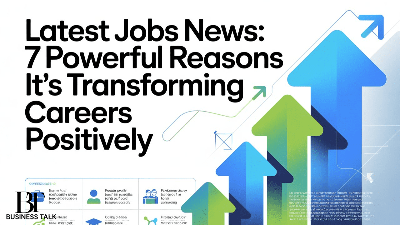 Latest Jobs News by Newsarena.tech: 7 Powerful Reasons It’s Transforming Careers Positively