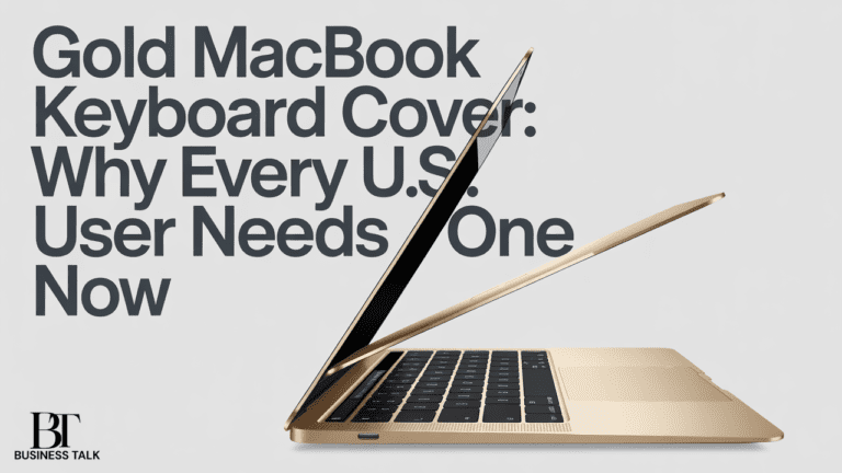 Gold MacBook Keyboard Cover: Why Every U.S. User Needs One Now